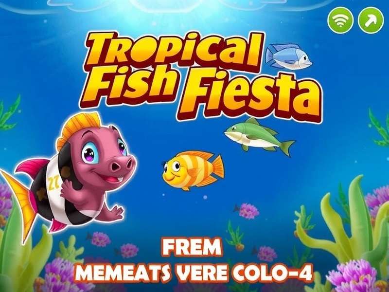 Tropical Fish Fiesta gameplay screenshot